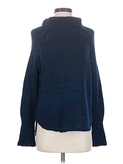 Pre-owned Brochu Walker Turtleneck Sweater In Blue