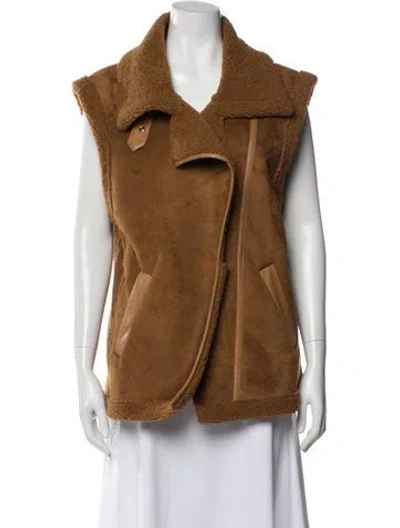 Pre-owned Brochu Walker Vest In Neutrals