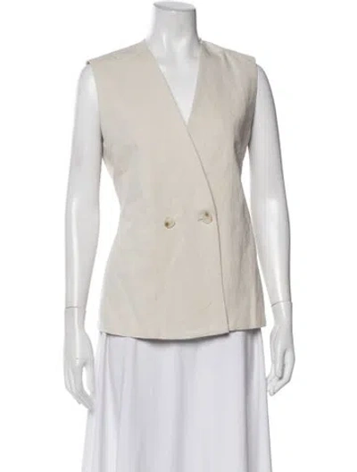 Pre-owned Brochu Walker Vest W/ Tags In Neutral
