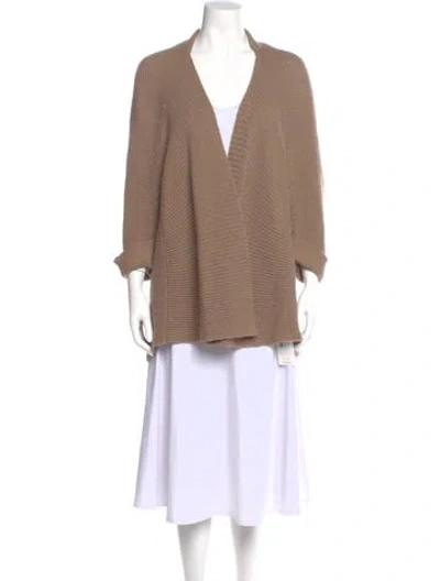 Pre-owned Brochu Walker V-neck Sweater In Neutral