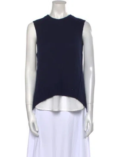 Pre-owned Brochu Walker Wool Crew Neck Sweater In Multi