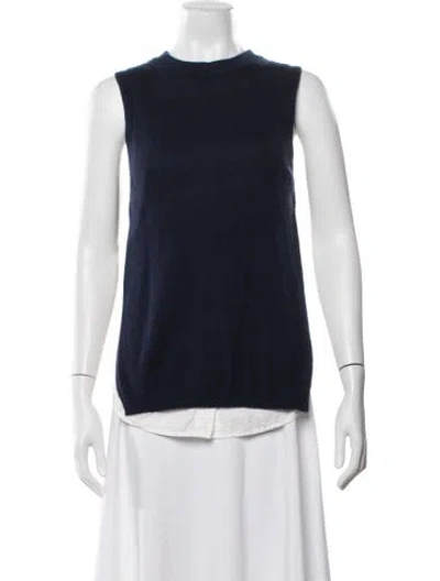 Pre-owned Brochu Walker Wool Crew Neck Sweater In Multi