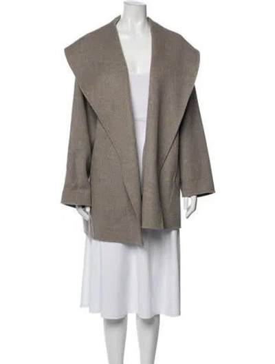Pre-owned Brochu Walker Wool Jacket In Neutral