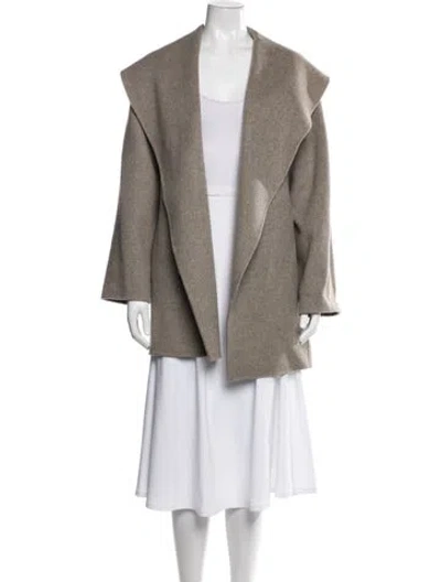 Pre-owned Brochu Walker Wool Jacket In Neutrals
