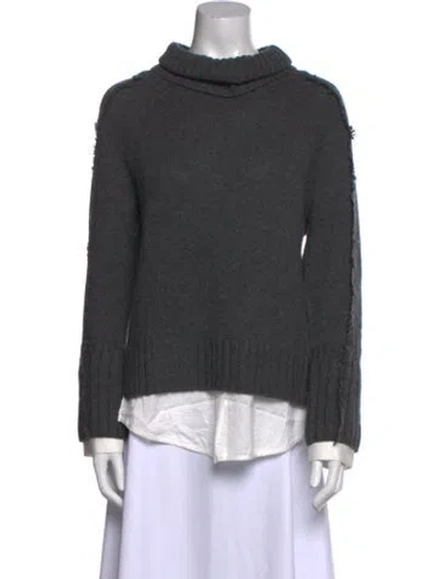 Pre-owned Brochu Walker Wool Turtleneck Sweater In Multi