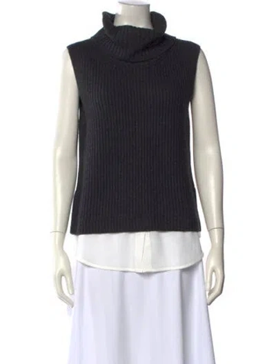 Pre-owned Brochu Walker Wool Turtleneck Sweater In Multi
