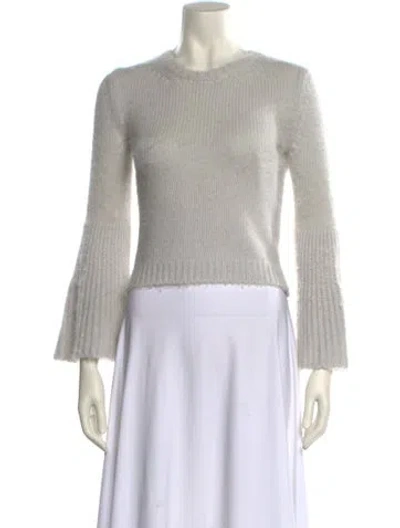 Pre-owned Brock Collection Cashmere Crew Neck Sweater In Green