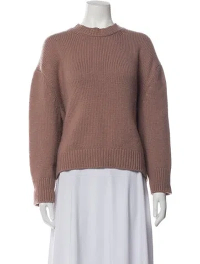 Pre-owned Brock Collection Cashmere Crew Neck Sweater In Multicolor