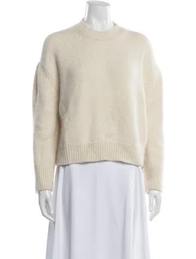 Pre-owned Brock Collection Cashmere Crew Neck Sweater In Neutral