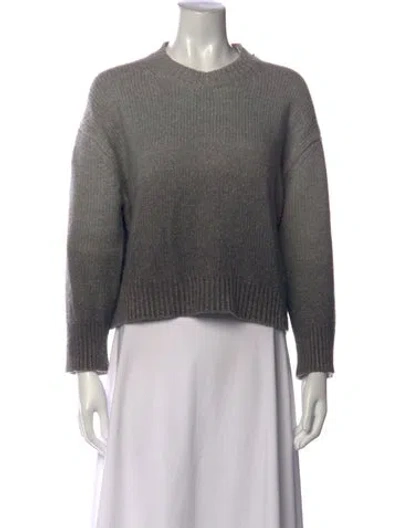 Pre-owned Brock Collection Crew Neck Sweater In Grey