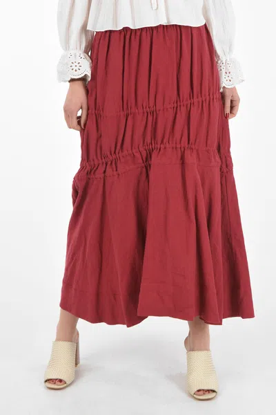 Brock Collection Flax Susanna Skirt In White