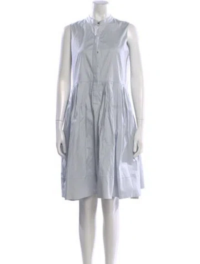 Pre-owned Brock Collection Knee-length Dress In Blue
