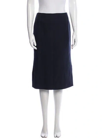 Pre-owned Brock Collection Knee-length Skirt W/ Tags In Blue