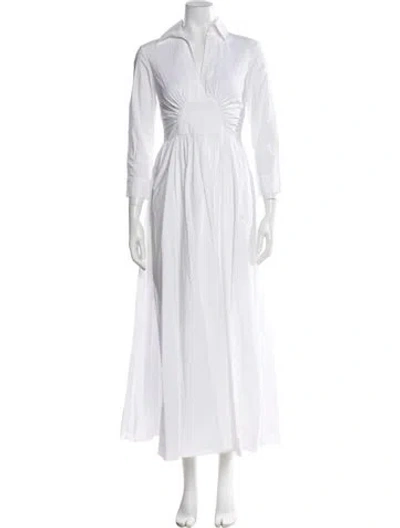 Pre-owned Brock Collection Long Dress In White