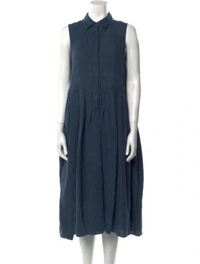 Pre-owned Brock Collection Midi Length Dress In Blue