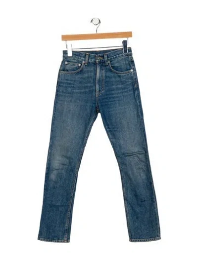 Pre-owned Brock Collection Mid-rise Skinny Leg Jeans In Blue