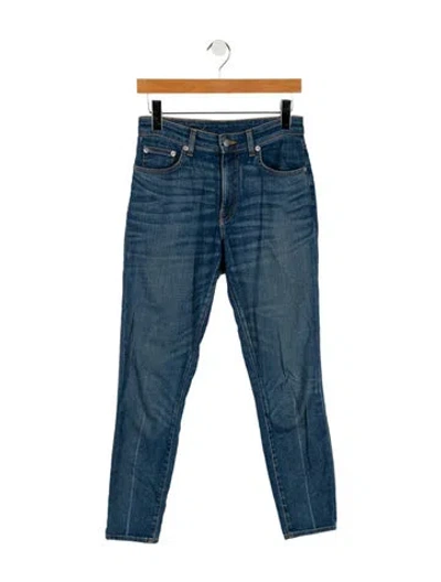 Pre-owned Brock Collection Mid-rise Skinny Leg Jeans In Blue