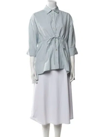 Pre-owned Brock Collection Mini Dress In Blue