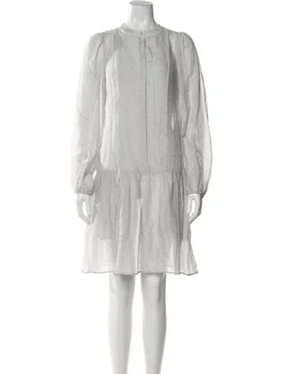 Pre-owned Brock Collection Mini Dress In Grey
