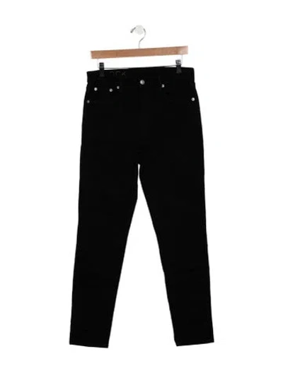 Pre-owned Brock Collection Straight Leg Pants In Black