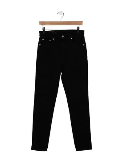 Pre-owned Brock Collection Straight Leg Pants In Black