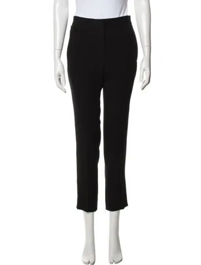 Pre-owned Brock Collection Straight Leg Pants In Black