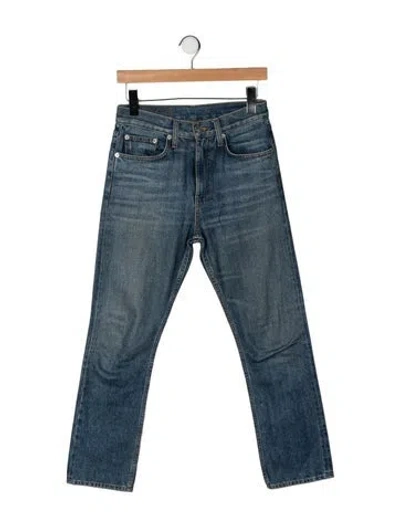 Pre-owned Brock Collection Straight Leg Pants In Blue