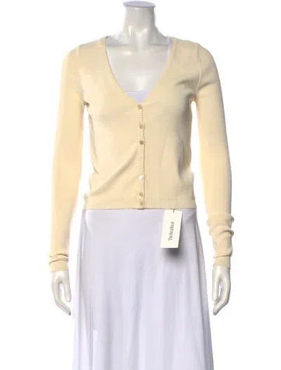 Pre-owned Brock Collection V-neck Sweater In Neutrals