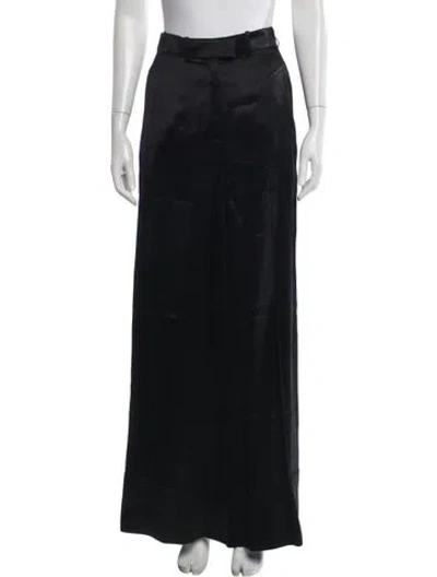 Pre-owned Brock Collection Wide Leg Pants In Black