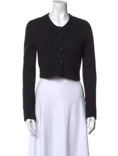 Pre-owned Brock Collection Wool Crew Neck Sweater In Blue