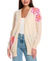 Brodie Cashmere Aloha Cashmere Cardigan In Neutral
