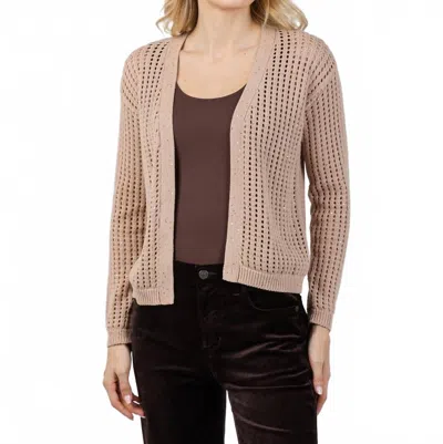 Brodie Cashmere Astrid Sequin Cardigan In Neutral