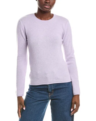 Brodie Cashmere Aurora Cashmere Sweater In Purple