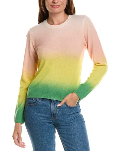 Brodie Cashmere Bali Print Cashmere Sweater In Multi