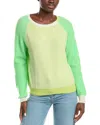 Brodie Cashmere Chloe Colorblocked Cashmere Sweater In Multi