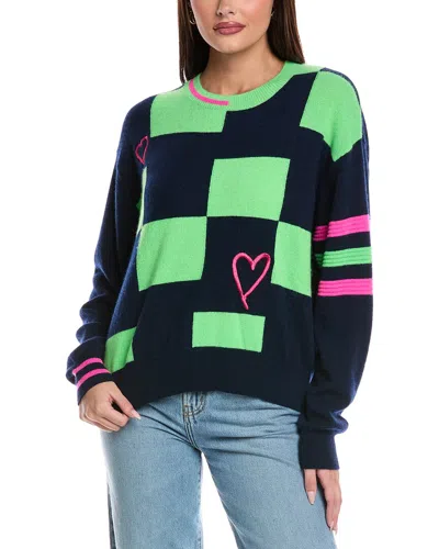 Brodie Cashmere Class Amore Cashmere Sweater In Blue