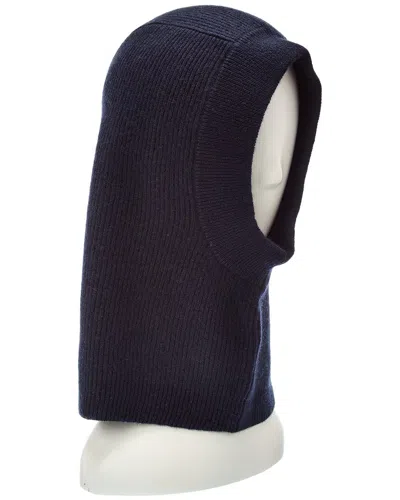 Brodie Cashmere Classic Cashmere Balaclava In Blue