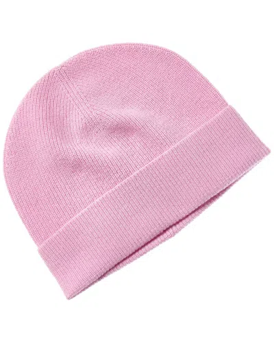 Brodie Cashmere Classic Cashmere Beanie In Purple