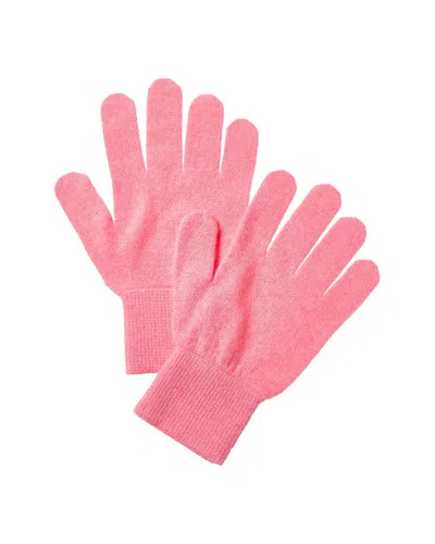 Brodie Cashmere Classic Cashmere Gloves In Pink