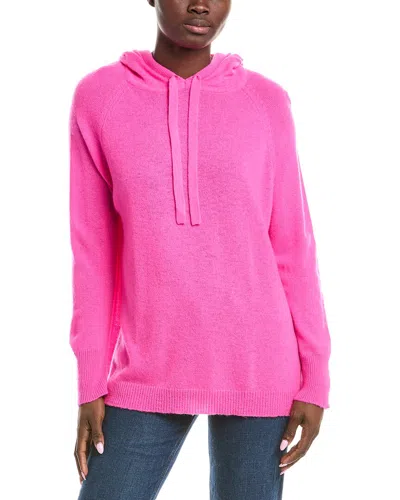 Brodie Cashmere Classic Cashmere Hoodie In Pink