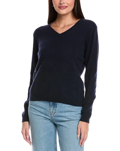 BRODIE CASHMERE CLASSIC V-NECK CASHMERE SWEATER
