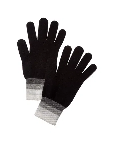 Brodie Cashmere Contrast Stripe Cashmere Gloves In Multi