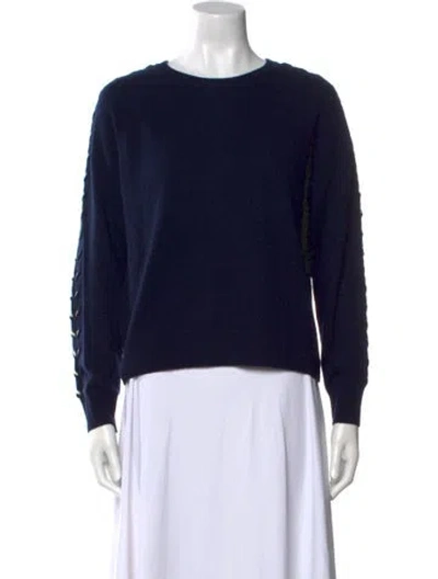 Pre-owned Brodie Cashmere Crew Neck Sweater In Black