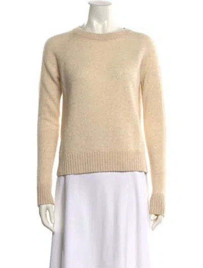 Pre-owned Brodie Cashmere Crew Neck Sweater In Neutral