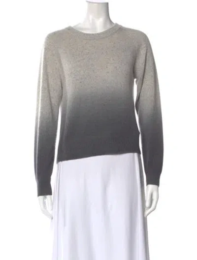 Pre-owned Brodie Cashmere Crew Neck Sweater In Neutral