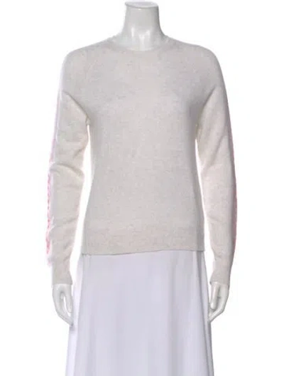 Pre-owned Brodie Cashmere Crew Neck Sweater In Neutral