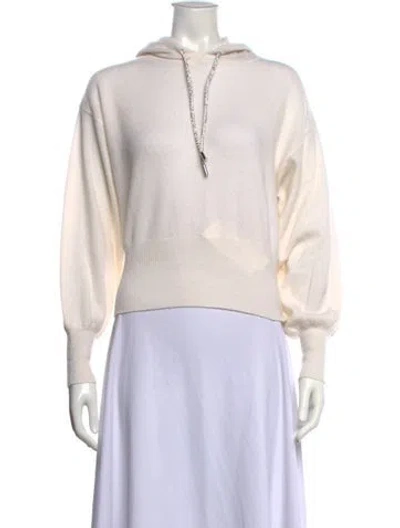 Pre-owned Brodie Cashmere Crew Neck Sweater In Neutral