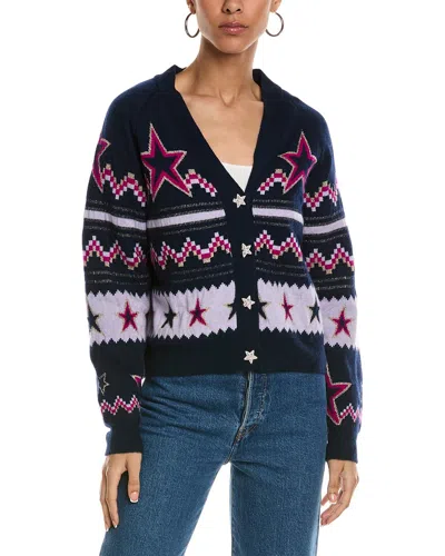 BRODIE CASHMERE BRODIE CASHMERE ELECTRIC STAR CASHMERE CARDIGAN