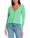 Brodie Cashmere Frida Cashmere Cardigan In Green