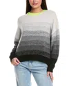 Brodie Cashmere Gradient Fade Cashmere Sweater In Multi